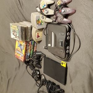 Game System Bundle PS2&Nintendo 64